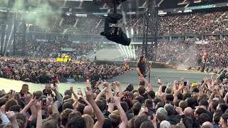 Metallica: King Nothing Live From the Lux Aeterna Platform💥💥 Paris 2023 4K #metallica #metontour