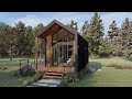 12x20 modern cabin house plans