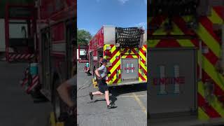 Dual 3” FDC connection training