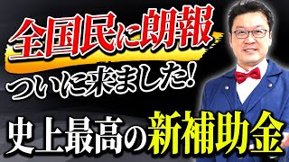 【最新情報】個人事業主、中小企業の経営者は必見！2025年の新補助金を絶対に見逃がさないでください！