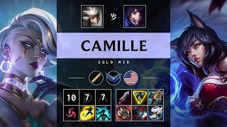 Camille Mid vs Ahri: Rampage - NA Diamond Patch 14.23