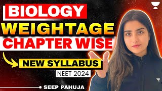 Chapter wise Biology Weightage | New NTA Syllabus | NEET 2024 | Seep Pahuja