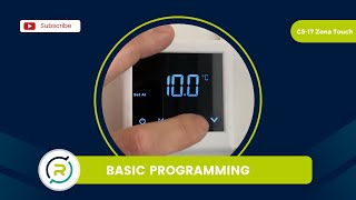 HOW TO: Basic Programming for Emetti CS-17 Zona Touch