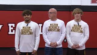 Milton Hershey wrestlers talk about goals, team strengths, breakout picks, and more