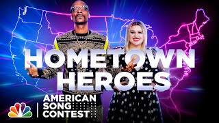 Hometown Heroes with Kelly and Snoop | NBC’s American Song Contest