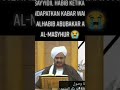 VIRAL HABIB UMAR KETIKA DAPAT KABAR GURUNYA WAFAT HABIB ABUBAKAR AL'ADNI