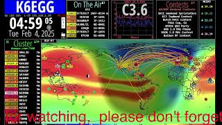 🔴 K6EGG day snap stream 2-3-25 DMR, DStar, HF and FT8 Icom IC-9700 AND IC-7610 HF antenna