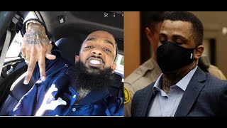 Nipsey Hussle Killer 'Eric Holder' found guilty of 1st Degree Murder. He's facing 25 to Life.