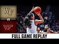 Wake Forest vs. Virginia Tech Full Game Replay | 2022-23 ACC Women’s Basketball