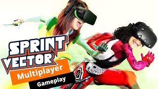 MULTIPLAYER PARKOUR RACING IN VR! | Sprint Vector VR Gameplay (HTC Vive & Oculus Rift + Touch)