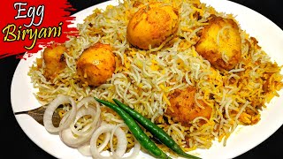 Egg Biryani Bengali Style | ডিম বিরিয়ানি | Egg Dum Biryani Kolkata Style | Egg Biryani Recipe