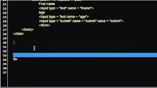 PHP tutorial 14 - $_POST