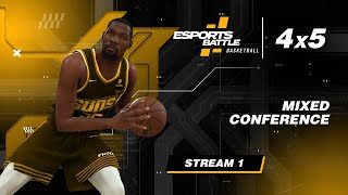 2025-01-24 - Mixed conference E-Basketball ESportsBattle Stream 1