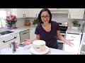 how to make a meringue pop flower cake