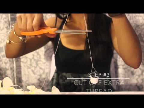 How to Make Plumeria Lei How to Make Plumeria Lei
