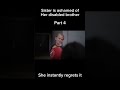 Sister is ashamed of het disabled brother, she instantly regrets it…. Part 4 #dharmann #movies