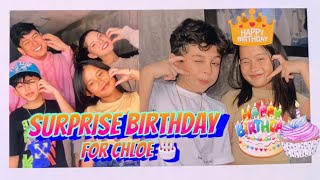 SURPRISE BIRTHDAY FOR CHLOE 🎂❤️ / Wallad and Swerab