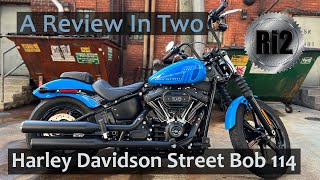 Two-minute Review of the Harley Davidson Street Bob 114