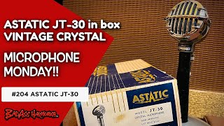 Best Blues Harmonica Microphones | Astatic Model JT-30 Mic with Crystal - Microphone Monday 204