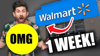 I Wore WALMART Clothes Every Day for a Week! (I WAS SHOCKED)