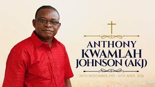 Memorial Service In Honour of Mr. Anthony Kwamlah Johnson