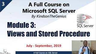 SQL Server Tutorial 3 Working With Views