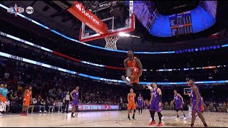 Final Minute of 2020 NBA Rising Stars Challenge Turns Into Dunk Contest