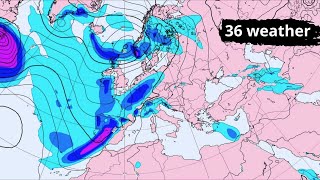 Météo en Europe | 31 janvier 2025 - Modèle ECMWF, précipitations (orages) en Europe