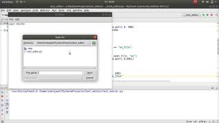 Python GUI Tutorial - 50 - text editor -adding new and exit options