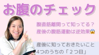 産後にくびれない原因。腹直筋離開は、産後症状の一つです。正しい身体の使い方、トレーニングじゃない場合、症状は悪化します。くびれないだけでなく、腰痛、尿もれなどに。改善のきっかけに。お腹のチェックです。