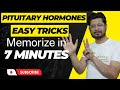 Pituitary gland hormone tricks and mnemonics | Pituitary gland hormone mnemonics