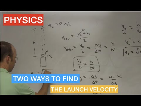 Finding the initial velocity for a launched ball Finding the initial velocity for a launched ball