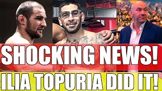 UFC Community SHOCKED due to Dana White's announcement on Ilia Topuria, Belal Muhammad, Huge Bouts