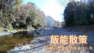 【旅ログ】飯能散策（吾妻峡、天覧山、多峯主山）