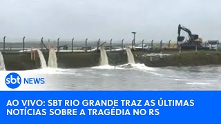 🔴 #AOVIVO | Comportas em Porto Alegre são abertas para escoar água da chuva #riograndedosul