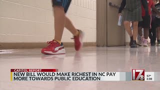 New bill would make richest in North Carolina pay more towards public education