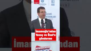 Ekrem İmamoğlu'ndan Mansur Yavaş ve Özgür Özel'e gönderme #shorts #imamoğlu #chp #mansuryavaş