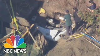 ‘No Human Remains Found’ In Buried Car Discovered In California Backyard