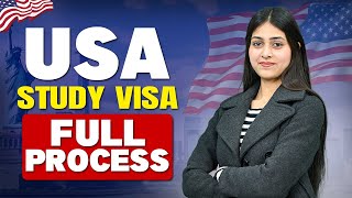 USA STUDY VISA FULL PROCESS  | STUDY VISA UPDATES 2024 |  USA CANADA UK | THE VISA OFFIC