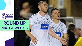 Alloa Athletic With A Solid 5-0 Win vs Peterhead | Lower League Matchweek 5 Round Up | cinch SPFL