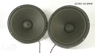 ALTEC 515 RWB Speaker Units