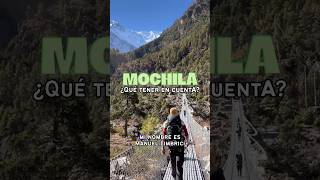 ¿Cómo elegir la mochila para #trekking? 🌄 #senderismo #montaña #viajes