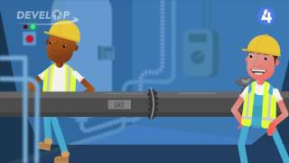 8 Second Lesson - Gas pipe repair (by Develop Training)