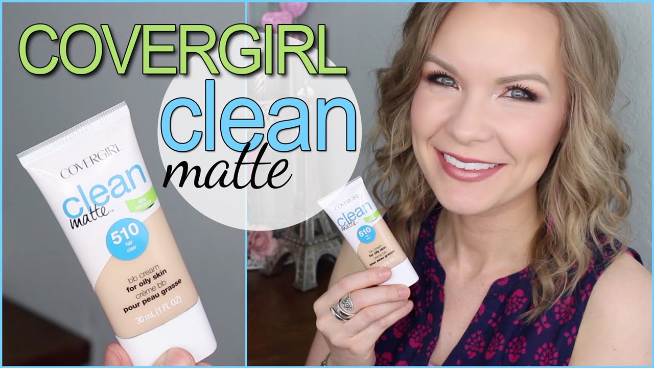 Covergirl Clean Matte BB Cream! Review & Demo! | LipglossLeslie - YouTube