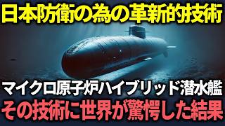 【海外の反応】「マイクロ炉は日本の将来に向けた戦略だ！」日本のハイブリッド潜水艦に世界中が驚愕した結果