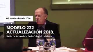 Modelo 232. Actualización 2018.