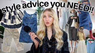 Solving YOUR Fashion Dilemmas  👠 styling clothes YOU don't know how to wear 👖