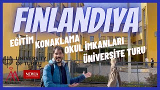 Finlandiya'da bir günüm | Kampus ve Yurt Turu #VLOG