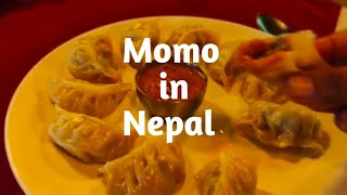 Momo in Nepal |Original Nepali Momo | Street Style Momo Street food momo