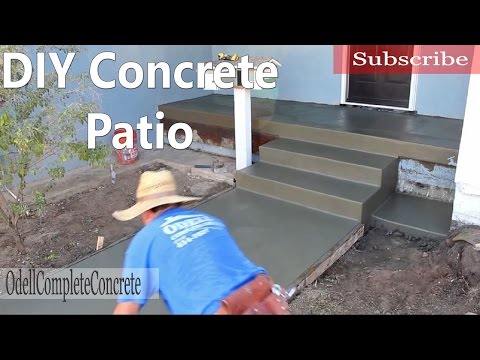 How to Pour a Concrete Patio How to Pour a Concrete Patio